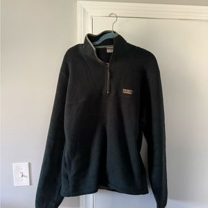 XL Green LL Bean Fleece
